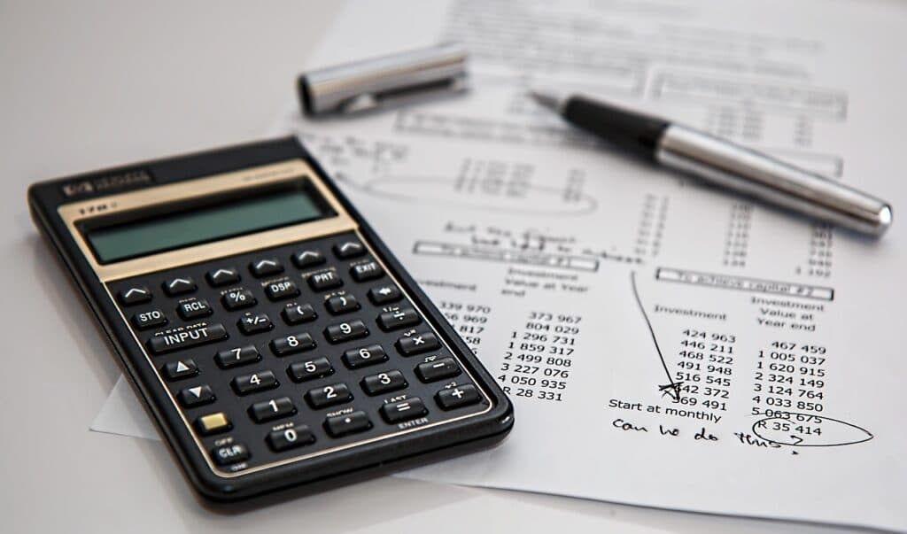 Calculadora sobre documentos fiscales